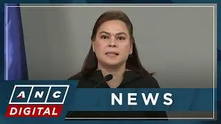 VP Sara Duterte announces 2028 presidential bid: 'I offer my life, my strength, and my future' | ANC