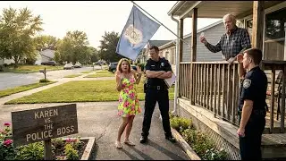 HOA Called Cops On My Grandpa's House &ndash; The Officers Realized He Is Their Former Boss!