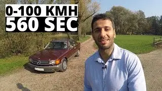 Pomiar przyspieszenia 560SEC - zobacz ile ma do setki!