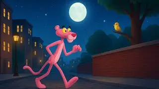 The Sneaky Pink Panther | Fun Kids Rhyme | Cartoon Story | Pink Panther Adventure