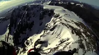 Paramotor flight Ben Nevis 2014