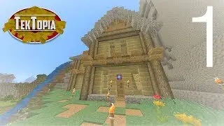Tektopia & Kingdoms?! Minecraft Let's Play // 1