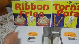 Ribbon Fries & Tornado Fries   MADE IN THE USA !