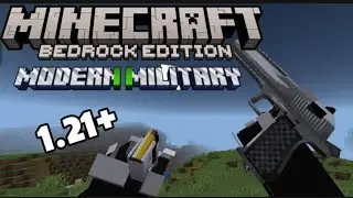 MODERN MILITARY ADDON'S MCPE/MCBE 1.21+__ADDON MINECRAFT