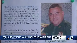Charlotte County community uniting to help family of Sgt. Elio Diaz