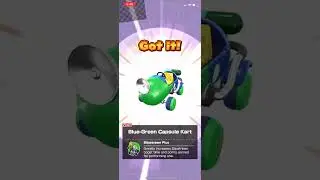 Buying the Blue-Green Capsule kart!!!