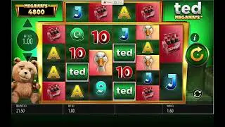 Playing Ted Megaways slot