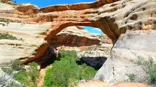 Canyon Loop Trail Natural Bridges National Monument Sipapu Bridge Kachina Bridge Owachomo Bridge HD