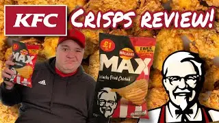 Walkers MAX Kentucky Fried Chicken review! KFC crisps!