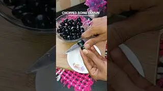 Jamun juice recipe 😋 👌