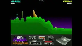 Pocket Tanks Deluxe (2001) - Retro Gameplay (Special Edition) (FULL HD 1080p 60FPS)