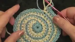 Stripe Spiral Crochet Beanie - How To Make Crochet Geek