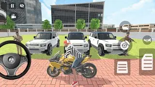 🎮 Franklin Order By 3️⃣ Defender In Indian 🇮🇳 Bike Thief Auto Simulator 🎮