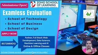 Zoho Schools of Learning Recruitment 2025 | Examless Evaluation | 12th/Diploma Students Can Apply |