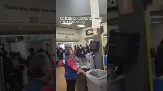 Huge protest erupts Walmart