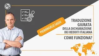 Come funziona la traduzione giurata della dichiarazione dei redditi?