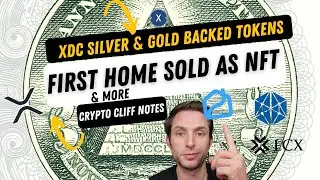 XDC Silver & Gold Backed Tokens⚠️1st Home Sold As NFT For How Much?!⚠️XRP ALBT LCX News