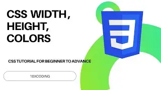 CSS Width, Height, Color Tutorial | CSS Tutorial For Beginners In Hindi