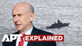 ВМС Великобритании перехватили российские военные корабли в проливе Ла-Манш на фоне предупреждени...