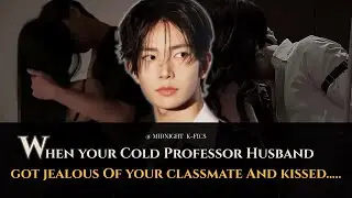Heeseung FF | When your Cold Professor Husband Got Jealous Of Your Classmate And Kissed.... [OS]