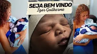 Fui na maternidade conhecer meu sobrinho 😍
