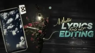 Aesthetic lyrics reels editing tutorial |viral Capcut video editing 2026🌸|Capcut| full tutorial 