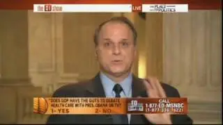 Rep. Eric Massa discusses the minority party's obstinance on healthcare