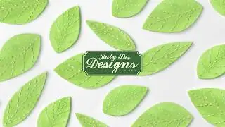 Stitched Leaves | Cake Decorating Mould