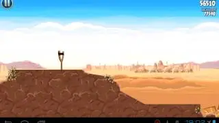 Angry birds star wars-на планшете(ОС Андроид)- Часть 2