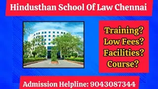 Hindustan School Of Law #chennai #lawcollege #law #bestlawcollege #ballb #bballb #bcomllb #placement
