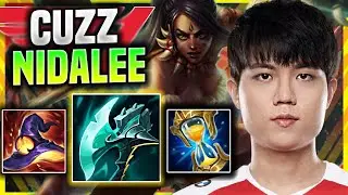 CUZZ IS A BEAST WITH NIDALEE! - T1 Cuzz Plays Nidalee Jungle vs Graves! | Season 11