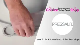 How To Fit A Pressalit DG2 Bottom Fix Toilet Seat Hinge