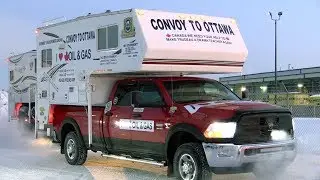Convoy for Canada headed for Parliament Hill