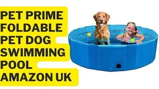 Pet Prime Foldable Pet Dog Swimming Pool l Amazon UK