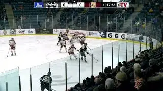 Quel jeu entre Mateo Nobert et Justin Carbonneau! 16 02 2024