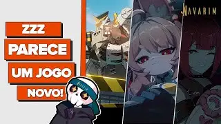 Mais de 10 novos personagens, REBALANCEAMENTO, nova UI, nova area e muito mais na 2.0 de ZZZ