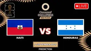 Haiti VS Honduras | CONCACAF World Cup Qualifiers Match Prediction 