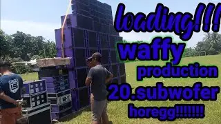 loading waffy production cek sound 20 subwofer horegg lurWAFFYPRODUCTION