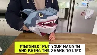 Shark Puppet Craft Kit