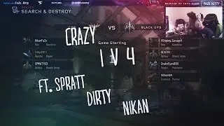 CRAZY 1V4