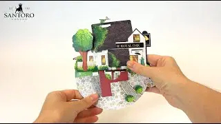 Santoro 3D Pop Up Pirouettes PS110 - How To