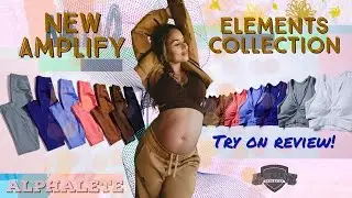 ALPHALETE try on! OCTOBER LAUNCH | New amplify colors & ELMTS  Collection!