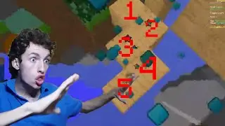 5 block block clutch (Ranked Skywars Block Clutch Montage)