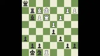 CHECKMATE French Defense: Exchange Variation #frenchdefense #chessgame #chessonline