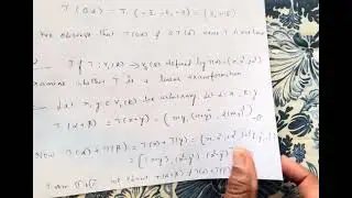 Solved problems in Linear transformation/step by step solution/Vector space 