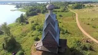 Селигерские Кижи. Ширков погост. / Graveyard Shirkov - Wooden Church of St. John the Baptist