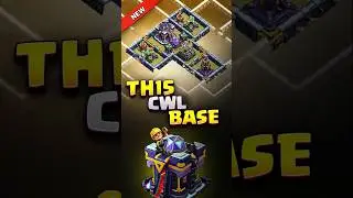 New BEST TH15 CWL Base 2024 ⚒️ INSANE Town Hall 15 Base Analysis #clashofclans #th15base #cwlbase