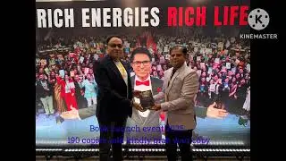 Book launch at live rich summit 2025 in pune.