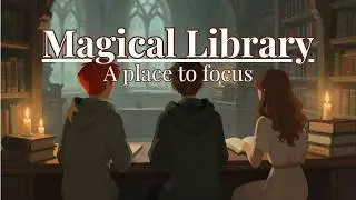 Magical Library 🧙‍♂️ Calm Fantasy Music for Focus | 90 Minutes