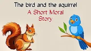 The Bird And The Squirrel | Short Moral Story | Childenzia English Story